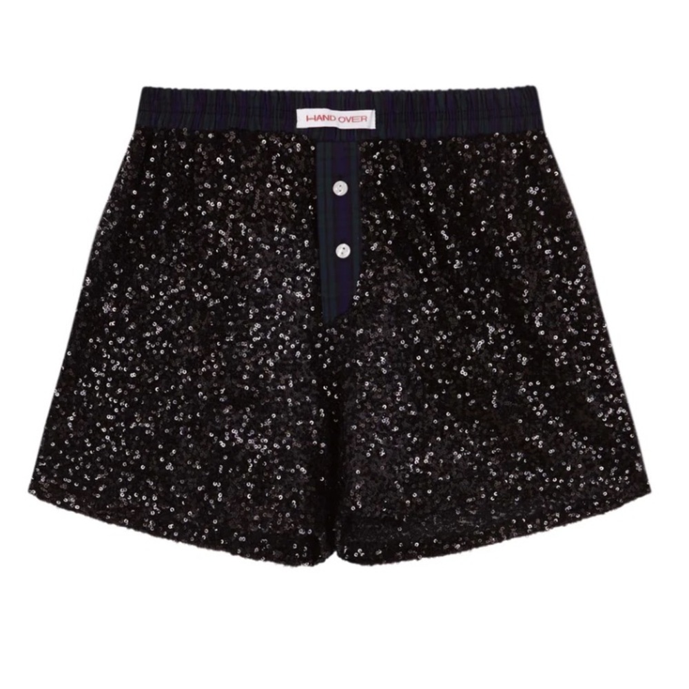 Ex-Boyfriend® César High Waist Black Shorts